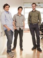 Paul Sciarra, Evan Sharp et Ben Silbermann Co-fondateurs de Pinterest