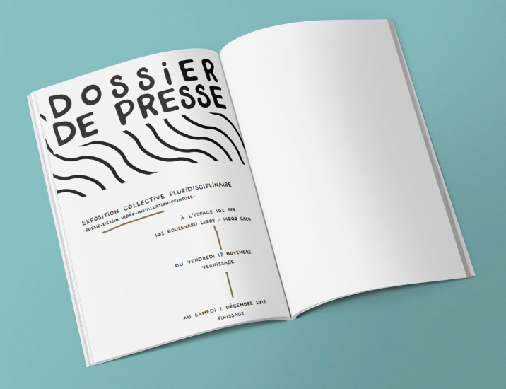 EXEMPLE DOSSIER DE PRESSE VERNISSAGE